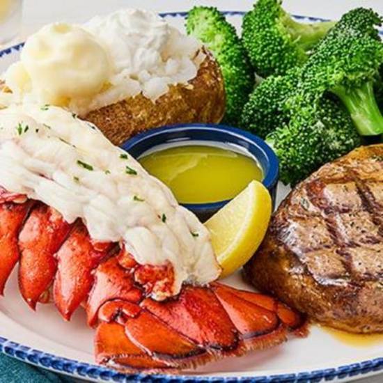 Surf & Turf Maine Lobster Tail & 6 oz. Filet Mignon**