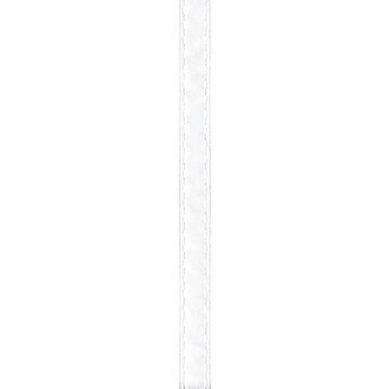 Offray Satin Saddle Ribbon White 16 mm (1 unit)