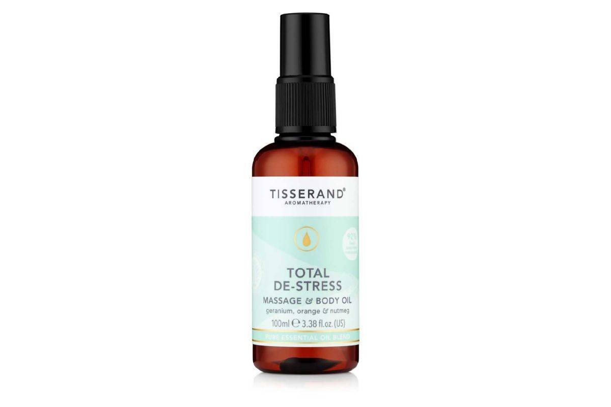 Tisserand Aromatherapy Total De Stress Massage & Body Oil (100ml)