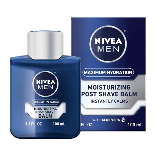 NIVEA Men Maximum Hydration Moisturizing Post Shave Balm, 3.3  OZ