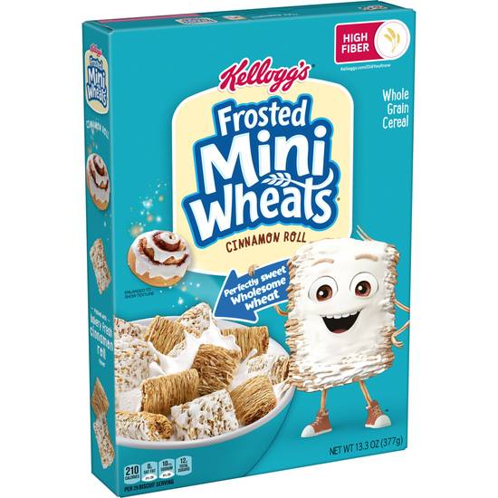 Kellogg's Frosted Mini-Wheats Breakfast Whole Grain Cereal (cinnamon)