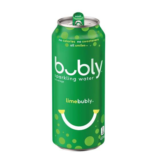 Bubly Sparkling Water Lime (473 ml)