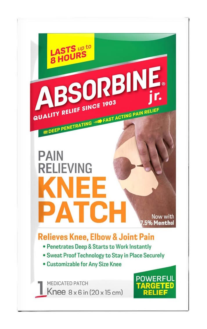 Absorbine Plus Knee Pain Patch  1 Ct