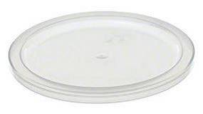Cambro - Round Translucent Lid for 12, 18 & 22 qt. storage containers, clear