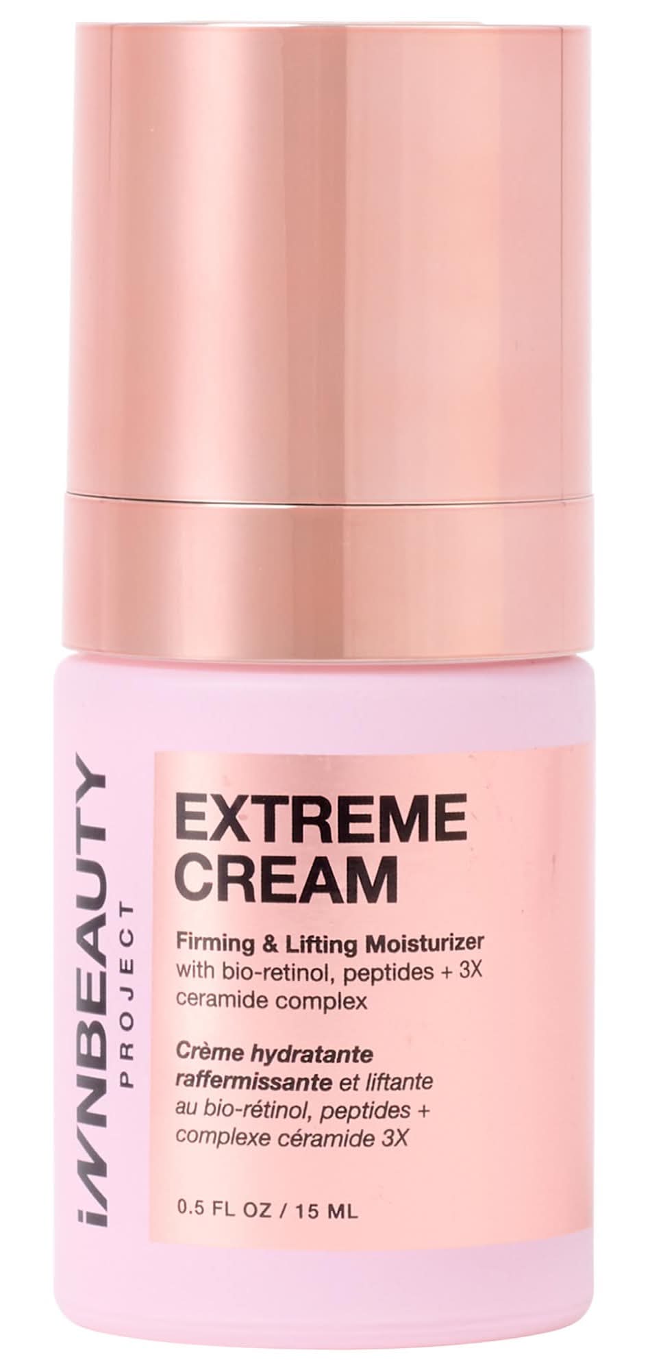 Innbeauty Project Mini Extreme Cream Anti-Aging, Firming, & Lifting Refillable Moisturizer 0.5 oz / 15 ml