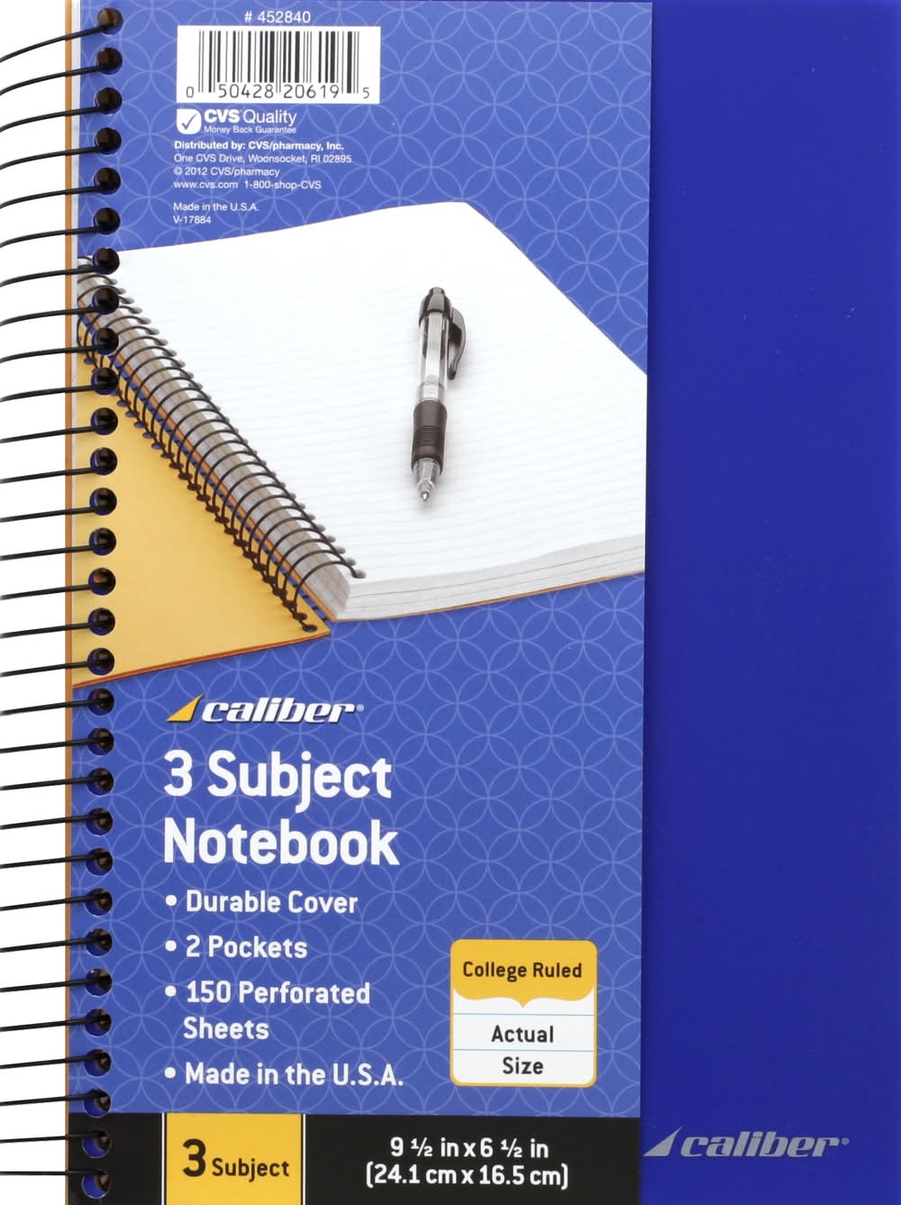 Caliber Notebook