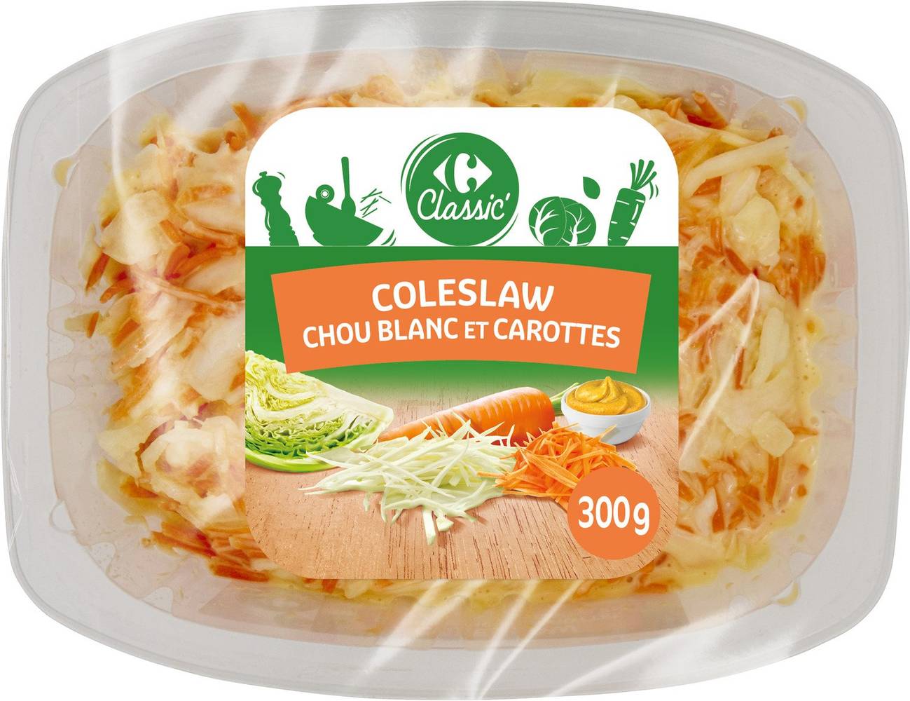 Carrefour - Coleslaw duo craquant