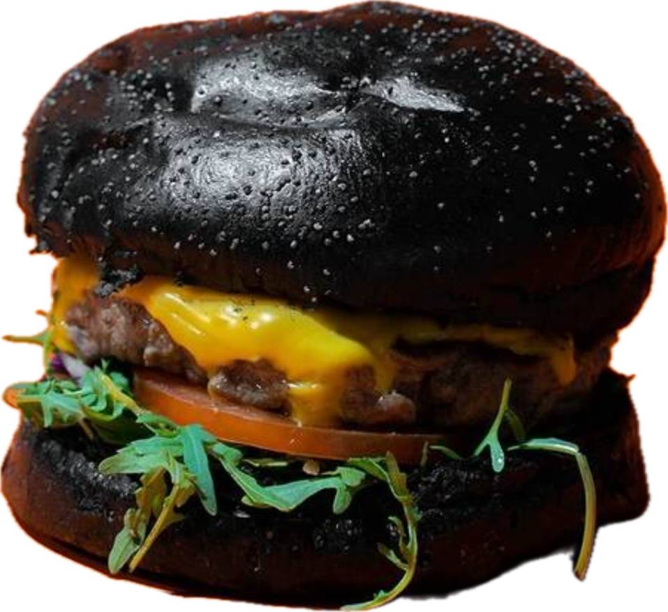 🍔Black Cheese burger🍔