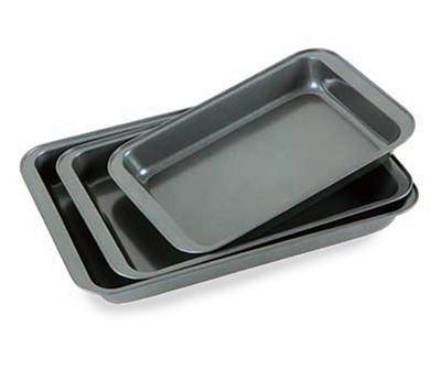 Real Living Non-Stick Roasting Pan Set (3 ct)