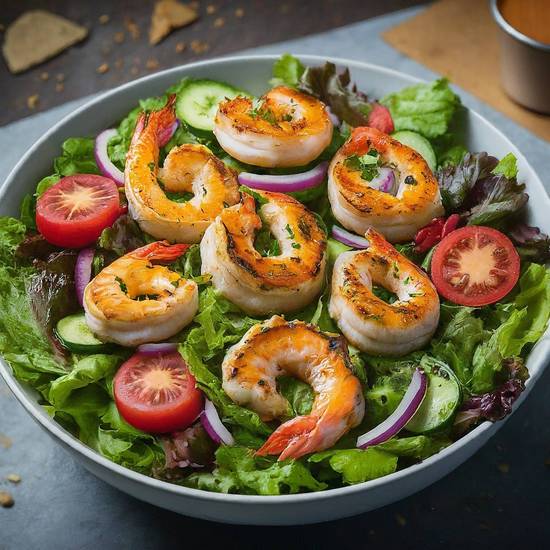 Grilled Shrimp Salad