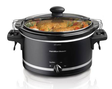 Hamilton Beach Stay or Go 4 Quart Slow Cooker