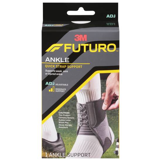 Futuro 3m Adjustable Quick Strap Ankle Support