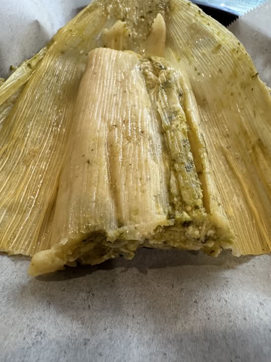 Chicken tamal