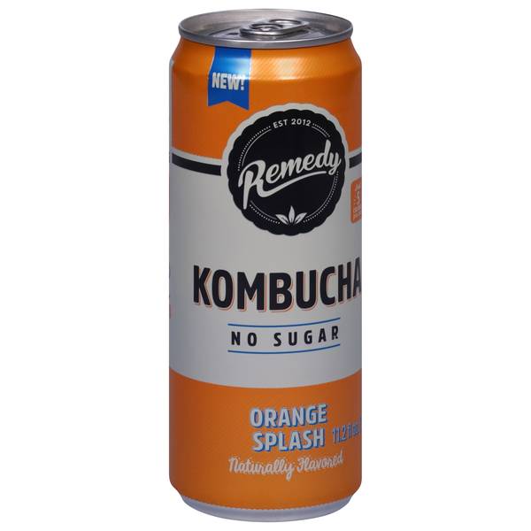 Remedy Kombucha, Orange Splash (11.2 fl oz)