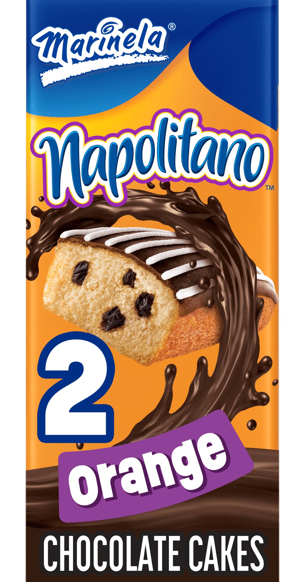 Marinela Napolitano Orange Cake With Raisins (4.9 oz)