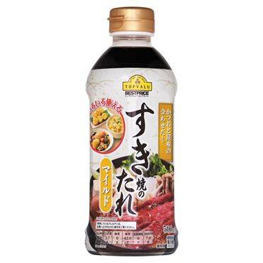 トップバリュ ベストプライス すき焼のたれ 500ml