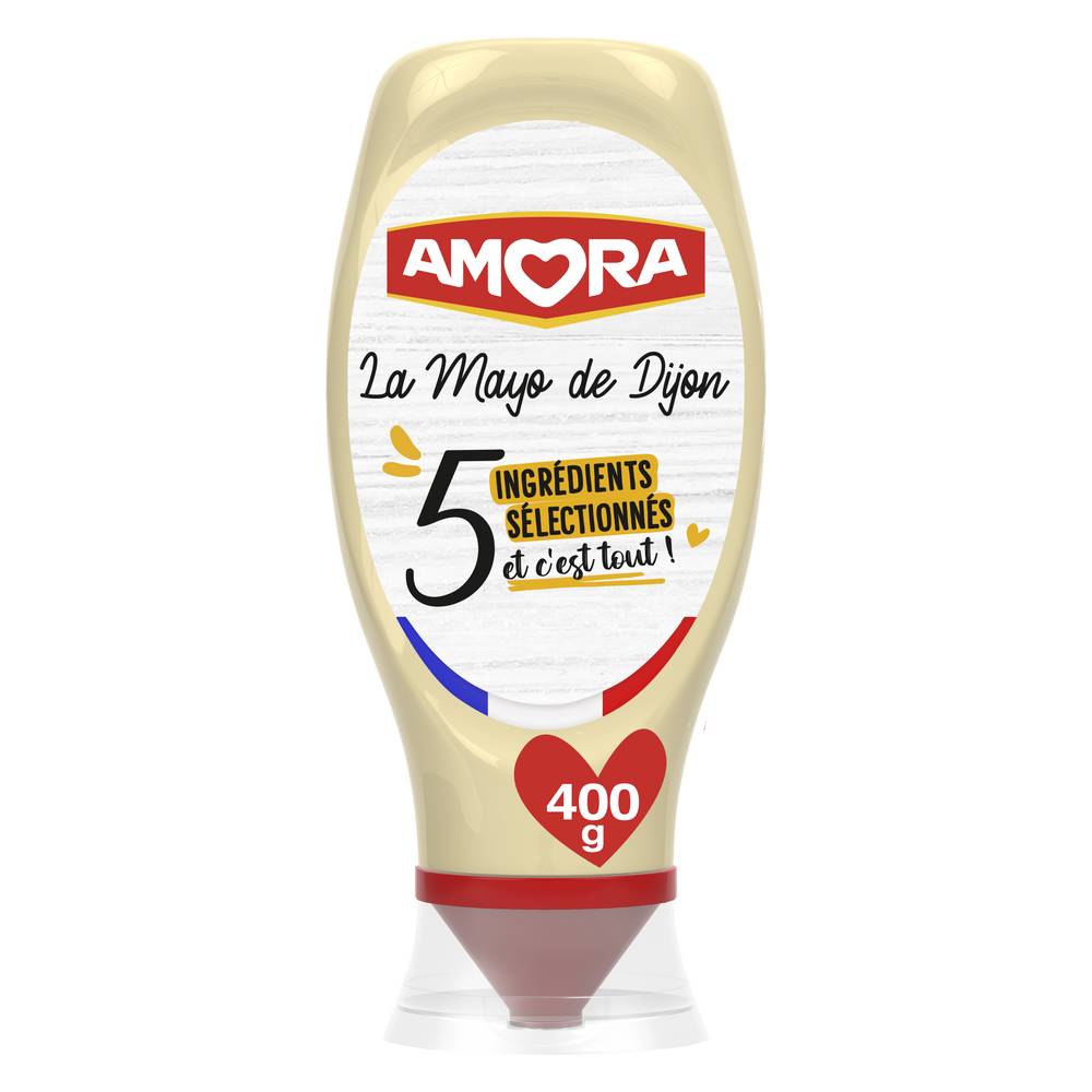 Amora - Mayonnaise de dijon 5 ingrédients (400g)