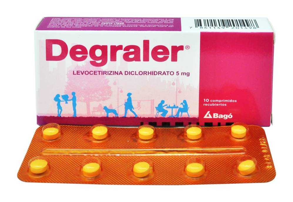 Degraler COMP REC 5MG CAJ*10