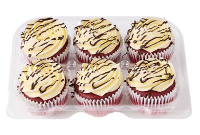 Red Velvet Cupcakes 6 Count - Each