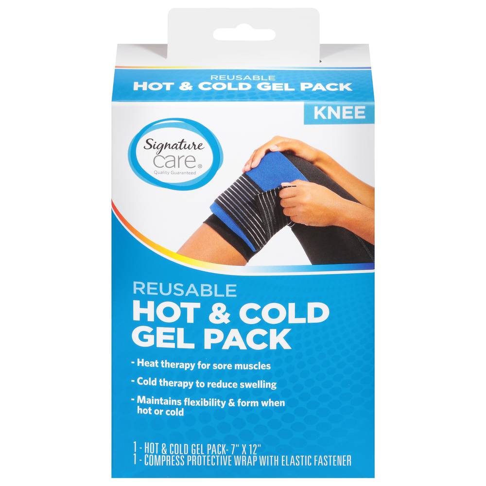 Signature Care Knee Reusable Hot & Cold Gel pack