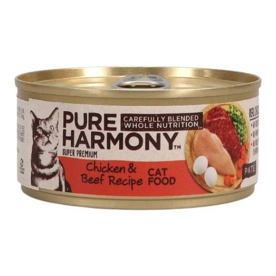 Pure Harmony Canned Cat Food Turkey/Salmon Dinner