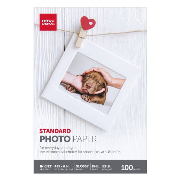 Office Depot Standard Photo Paper(100 Ct)