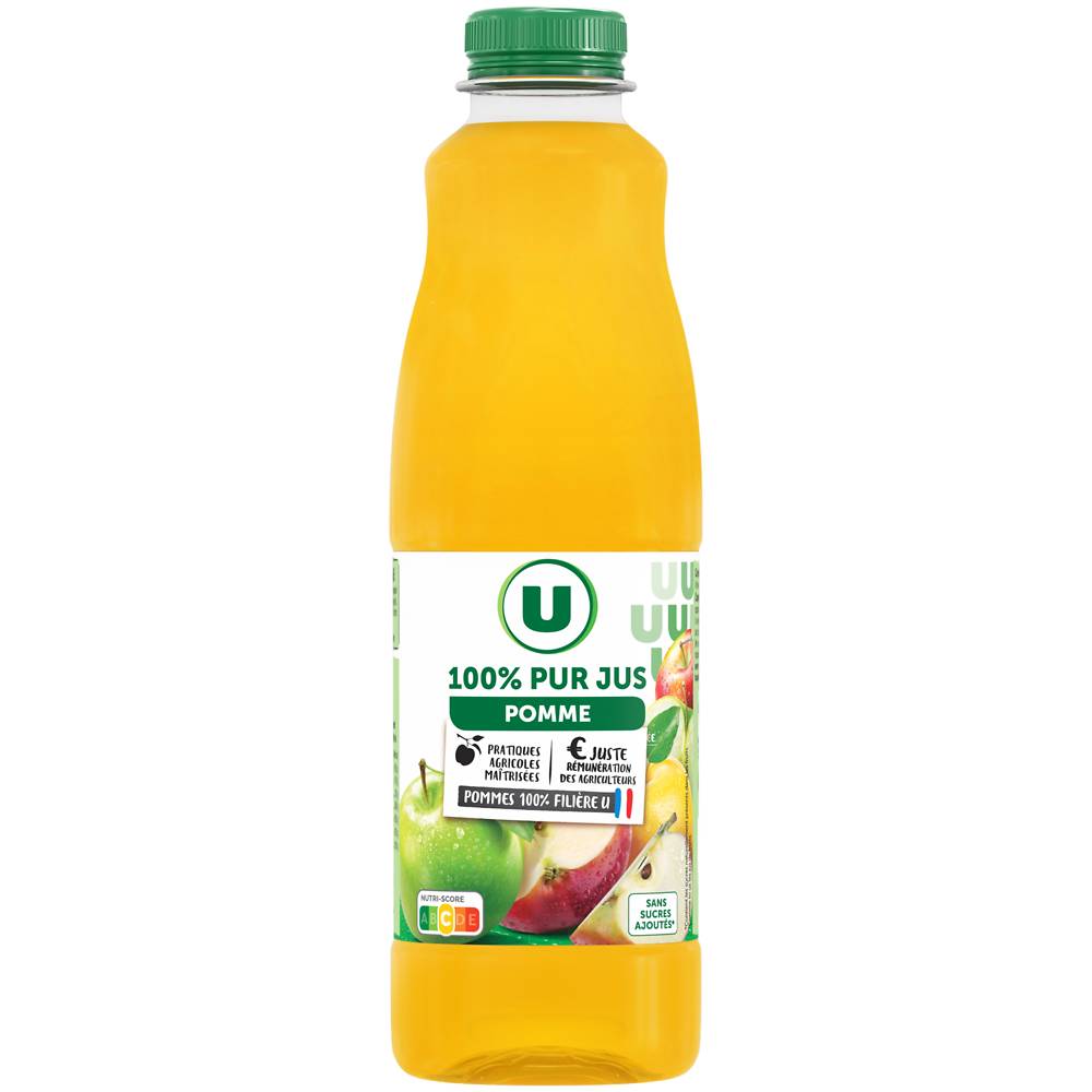 Les Produits U - Pr jus de pomme (1L)