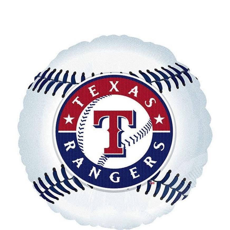 Uninflated Texas Rangers Balloon - Baseball