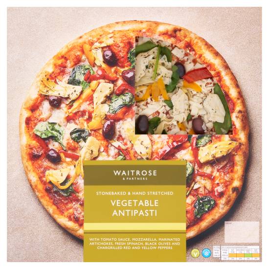 Waitrose Stonebaked Vegetable Antipasti Pizza