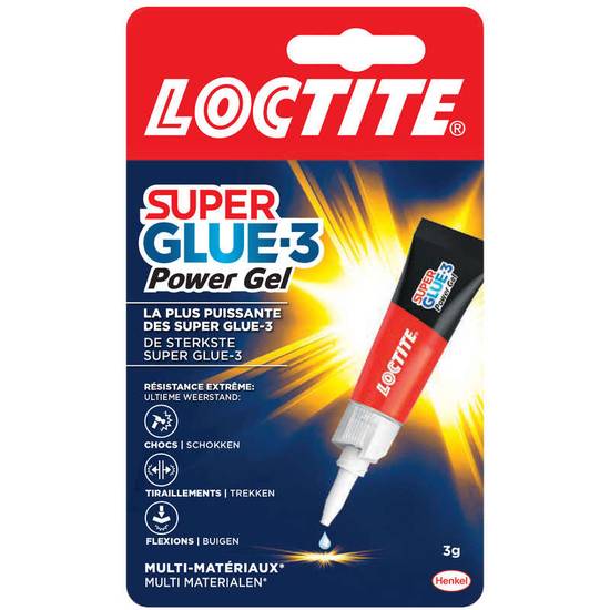 LOCTITE - Super glue-3 colle rapide - 3g