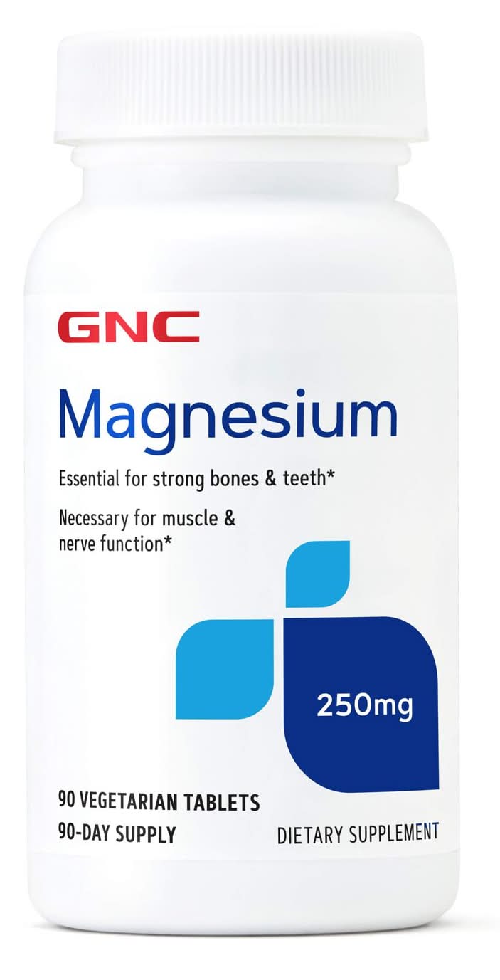 GNC Magnesium Vegetarian Tablets 250mg (90 ct)