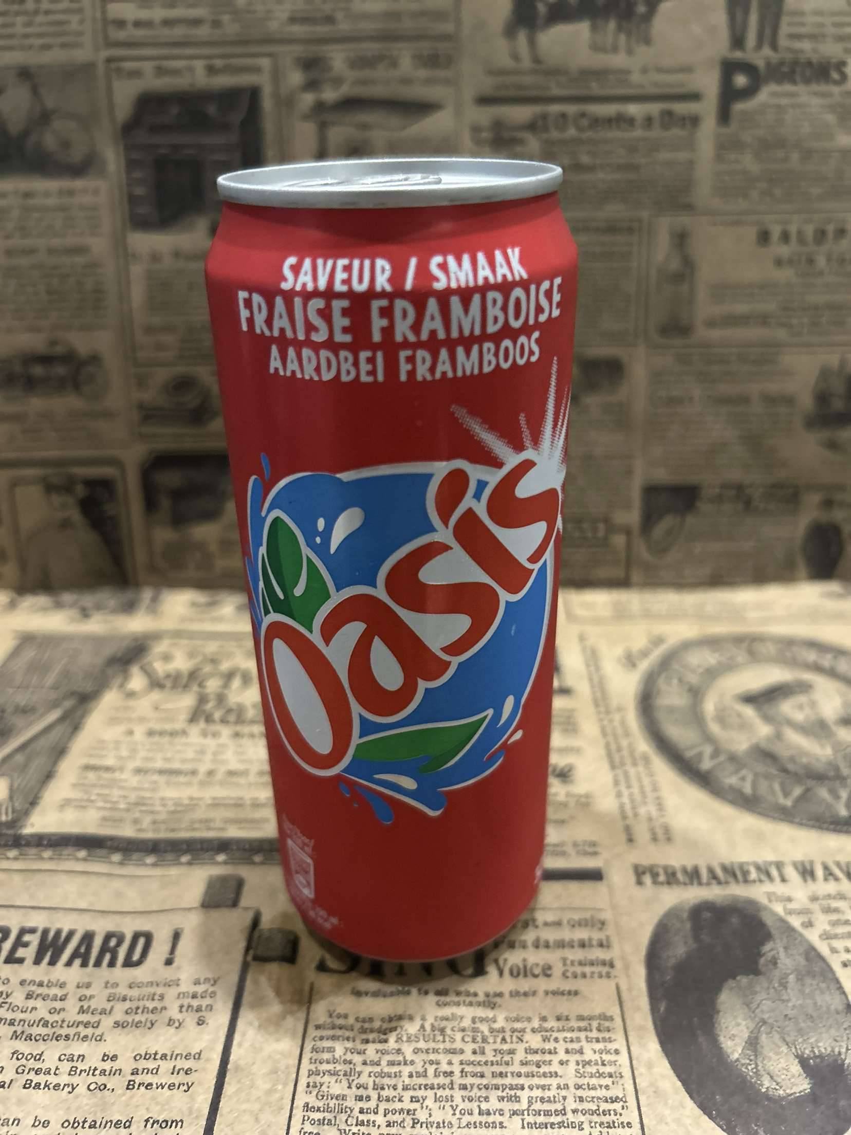 Oasis fraise framboise