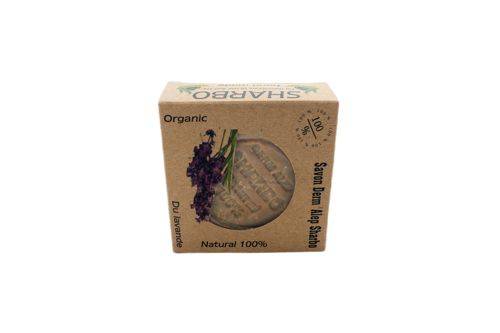 Sharbo savon derm alep lavande (125gr) - organic aleppo lavender soap (125 g)