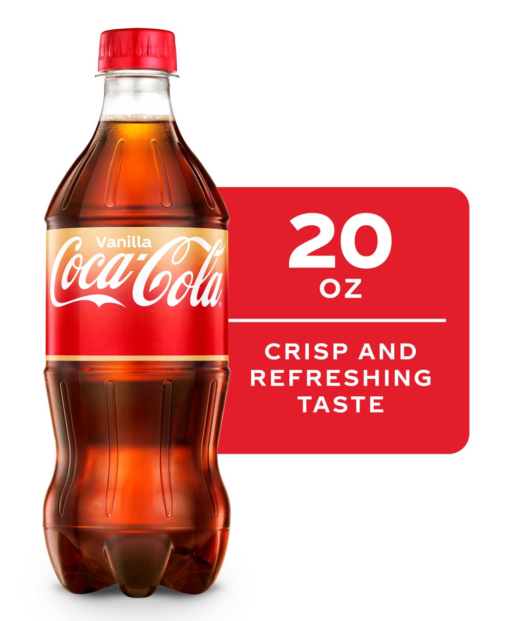 Coca-Cola Soft Drink, Vanilla (20 fl oz)