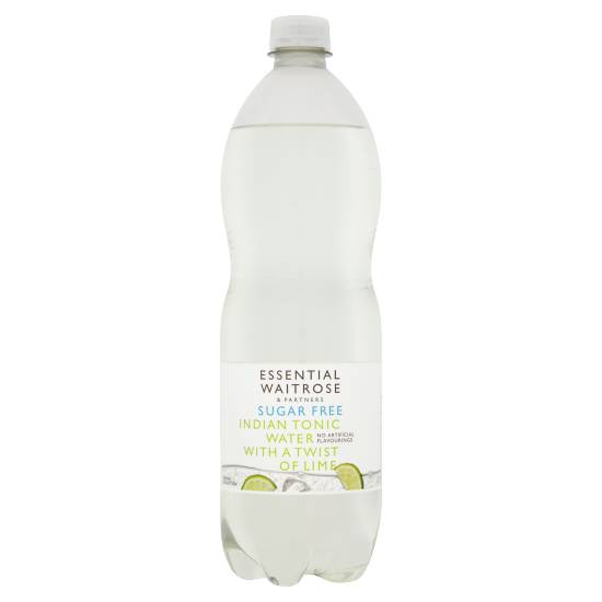 Waitrose Essential Sugar Free Indian Tonic Water With a Twist Of Lime (1 L)