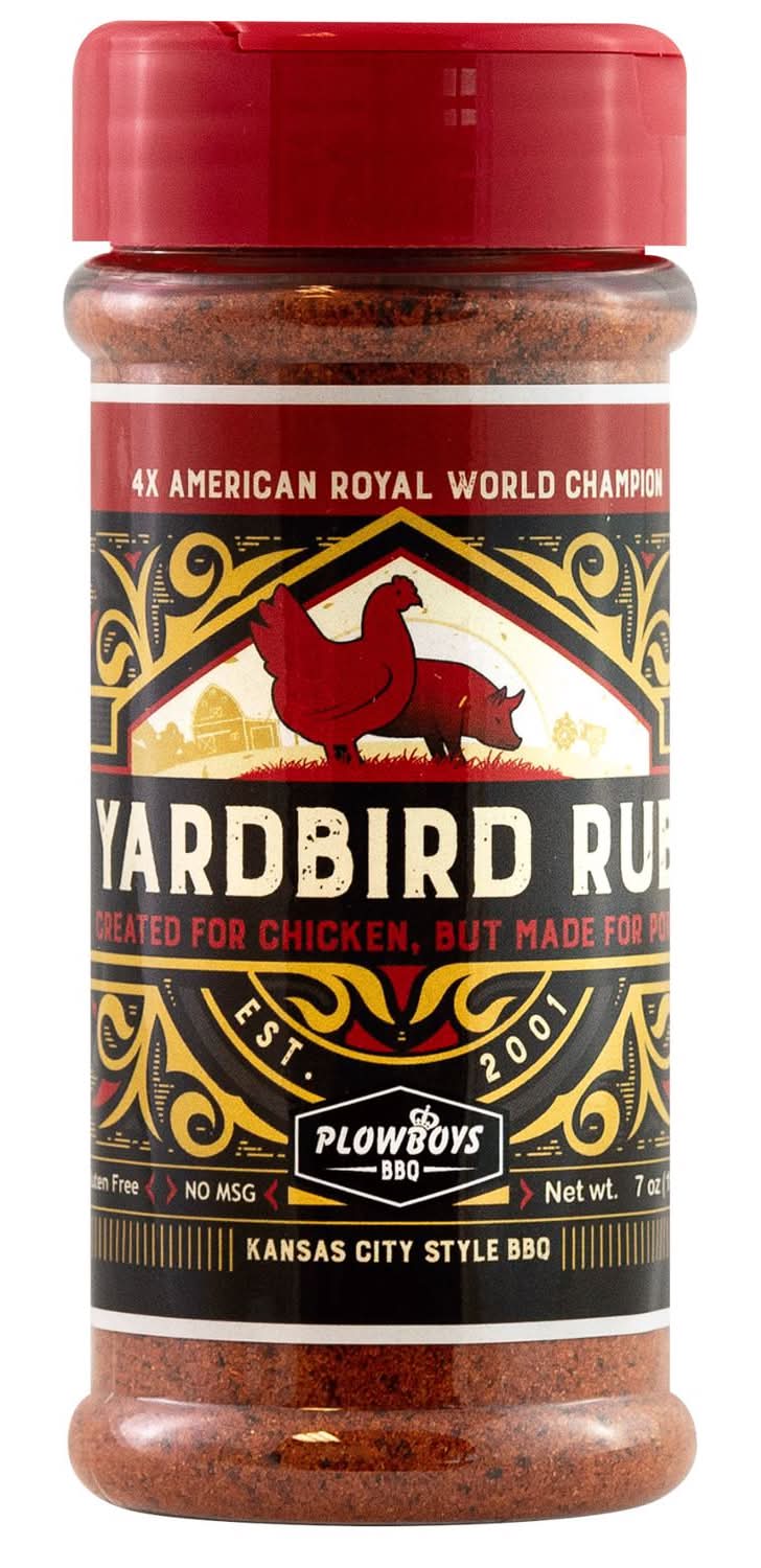 Plowboys Bbq Yardbird Bbq Rub 7 Oz
