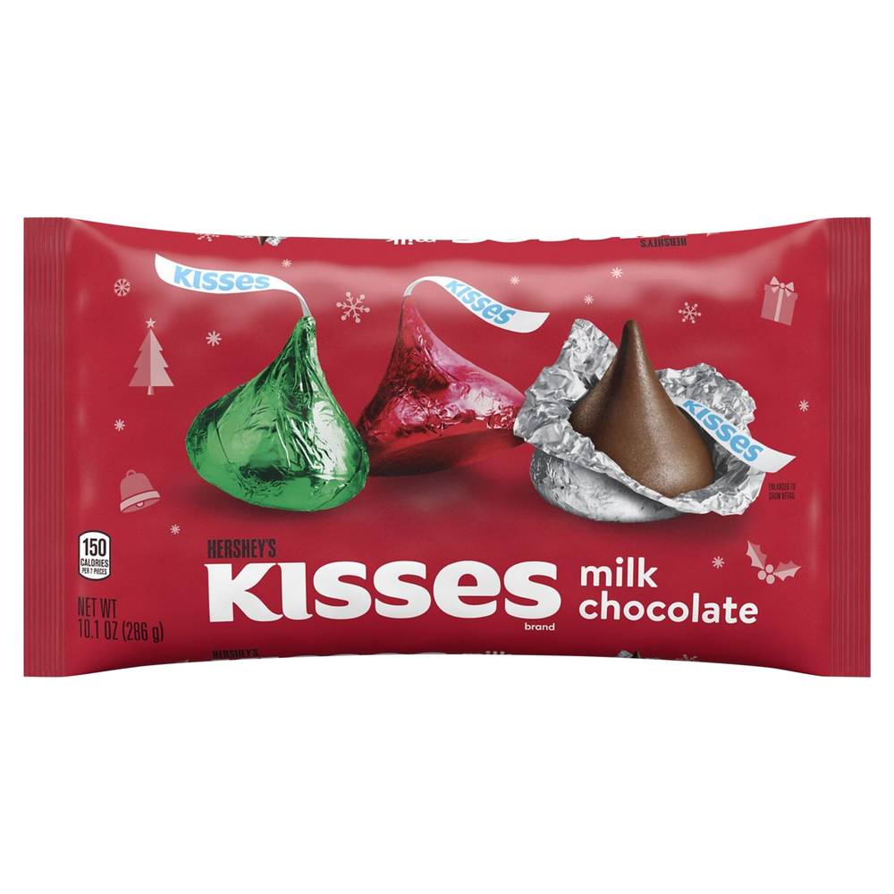 Hershey's Kisses Christmas Milk Chocolate Candy (10.1 oz)