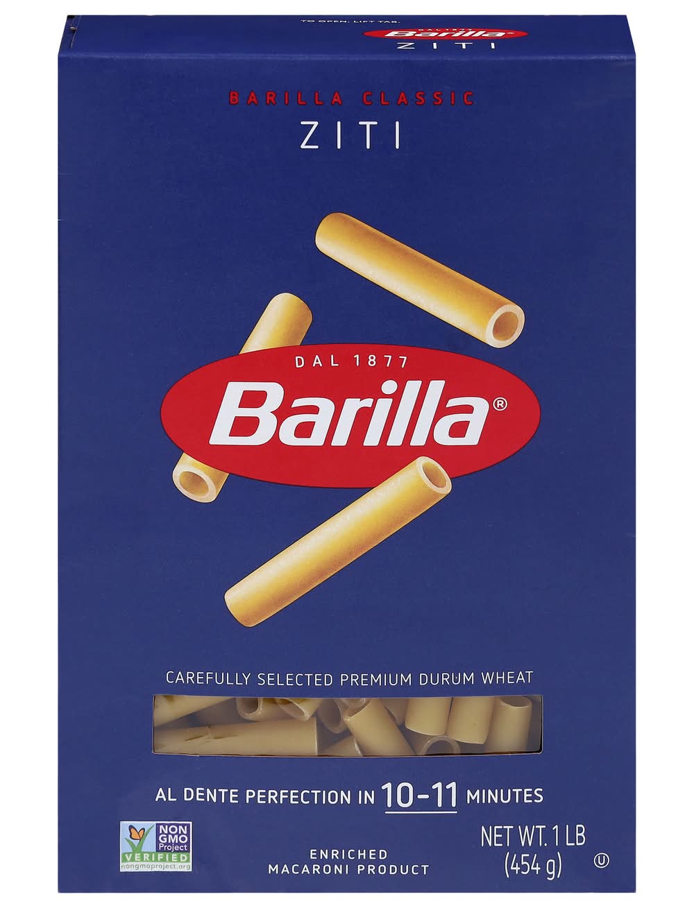Barilla Ziti Pasta (1 lbs)