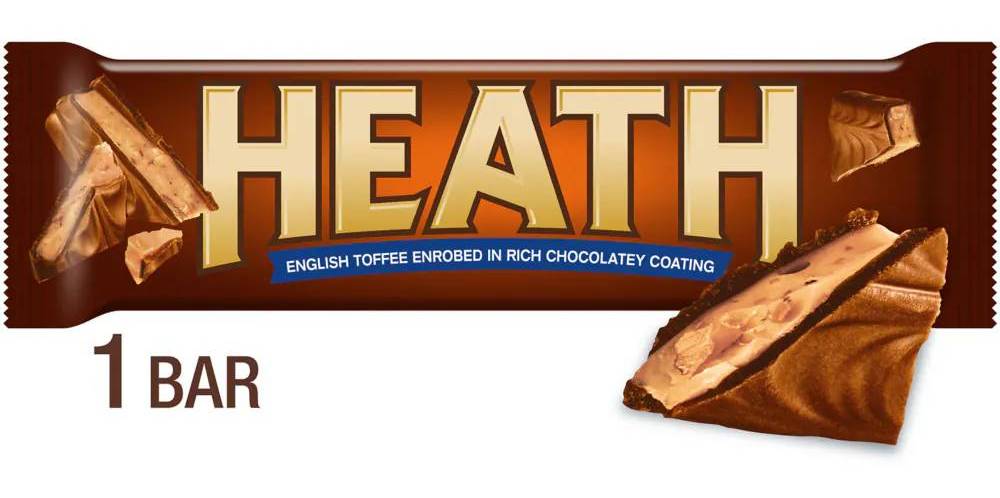 Heath English Toffee Enrobed in RIch Chocolatey Coating (2.8oz)