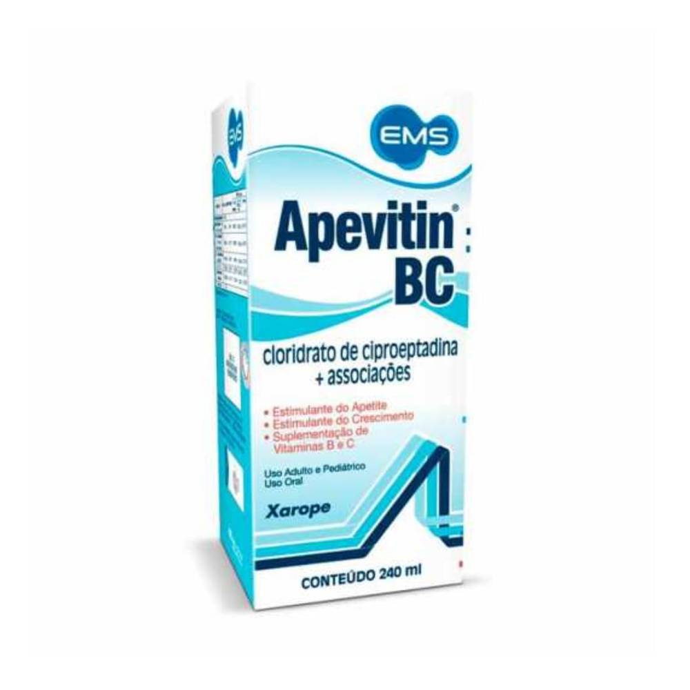 Ems suplemento vitamínico apevitin bc xarope (240ml)