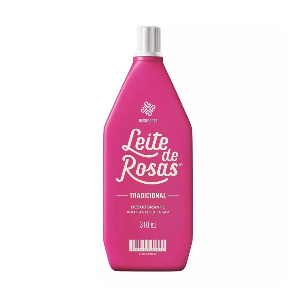 Leite de rosas loção hidratante (310 ml)