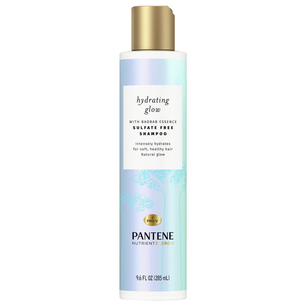 Pantene Pro-V Nutrient Blends Hydrating Glow Sulfate Free Shampoo (9.6 fl oz)