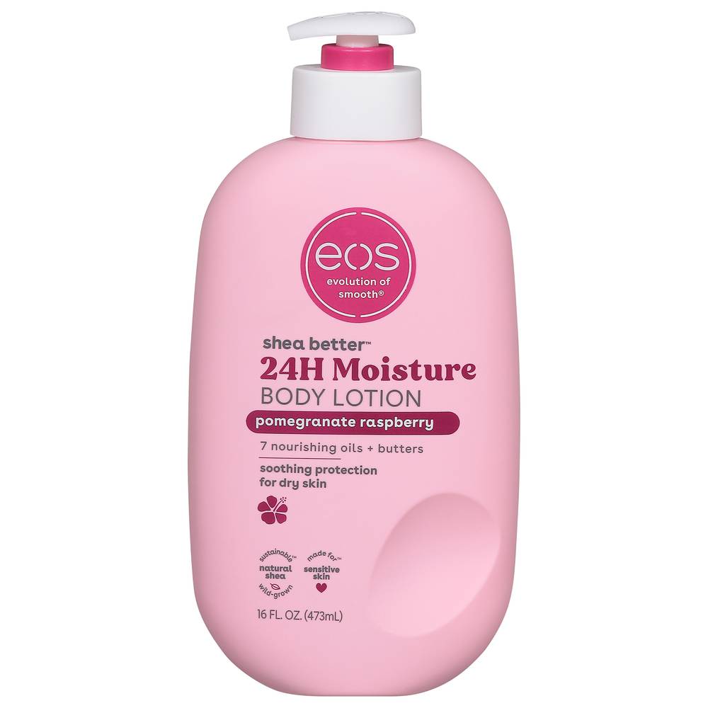 Eos Shea Better Moisture Body Lotion- Pomegranate Raspberry