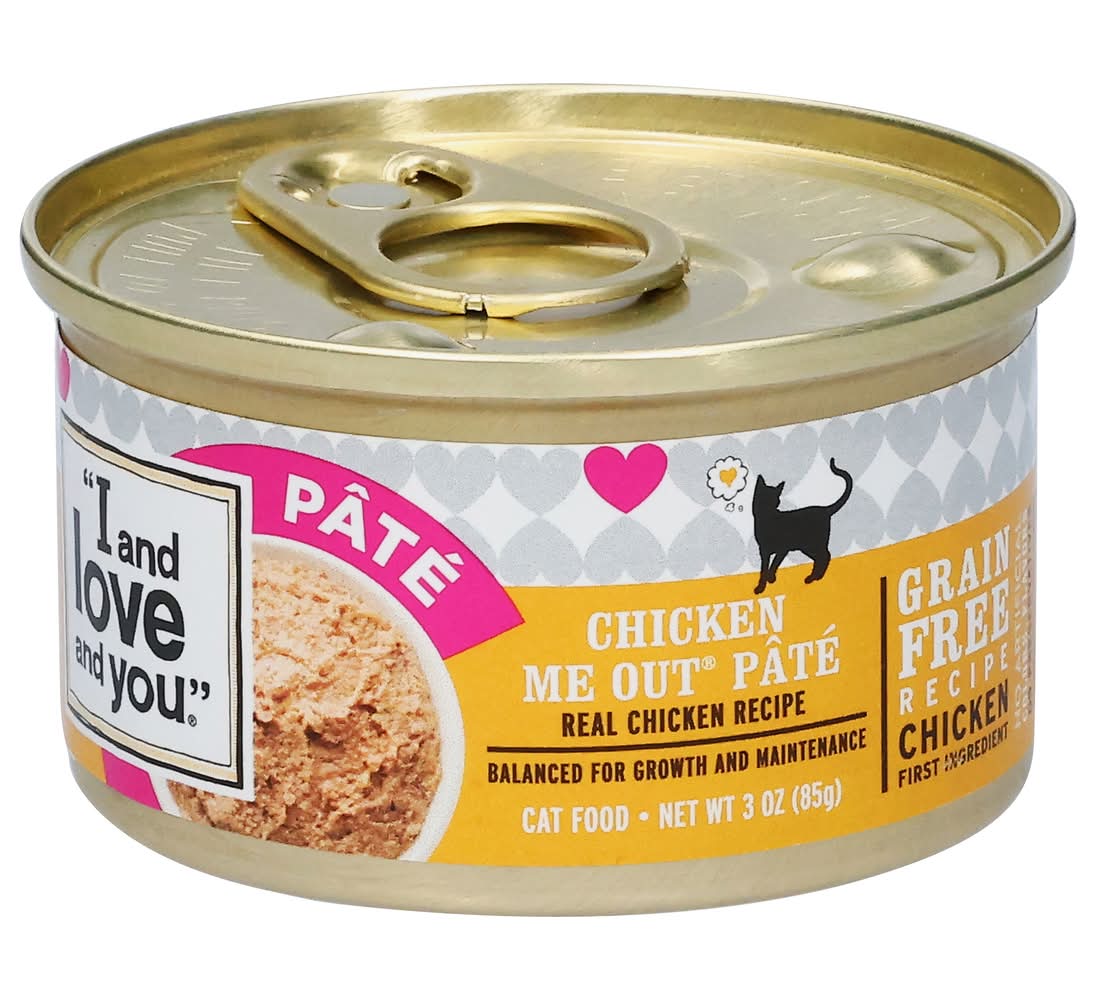 I and love and you Chicken Me Out Pate For Cats (3 oz)