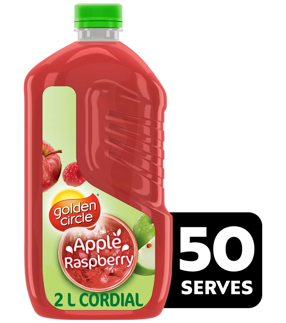 Golden Circle Cordials Juice, Apple-Raspberry (2L)