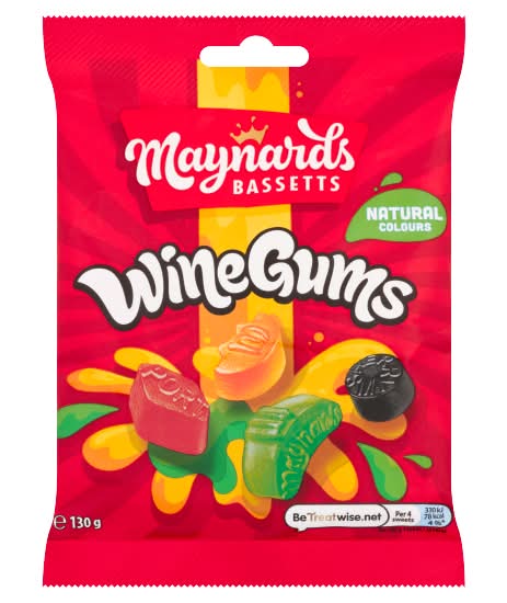 Maynards Bassetts Wine Gums (130g)
