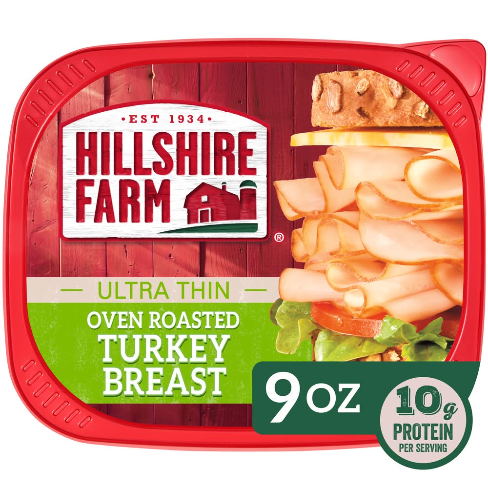 Hillshire Farm Ultra Thin Oven Roasted Turkey Breast (9 oz)