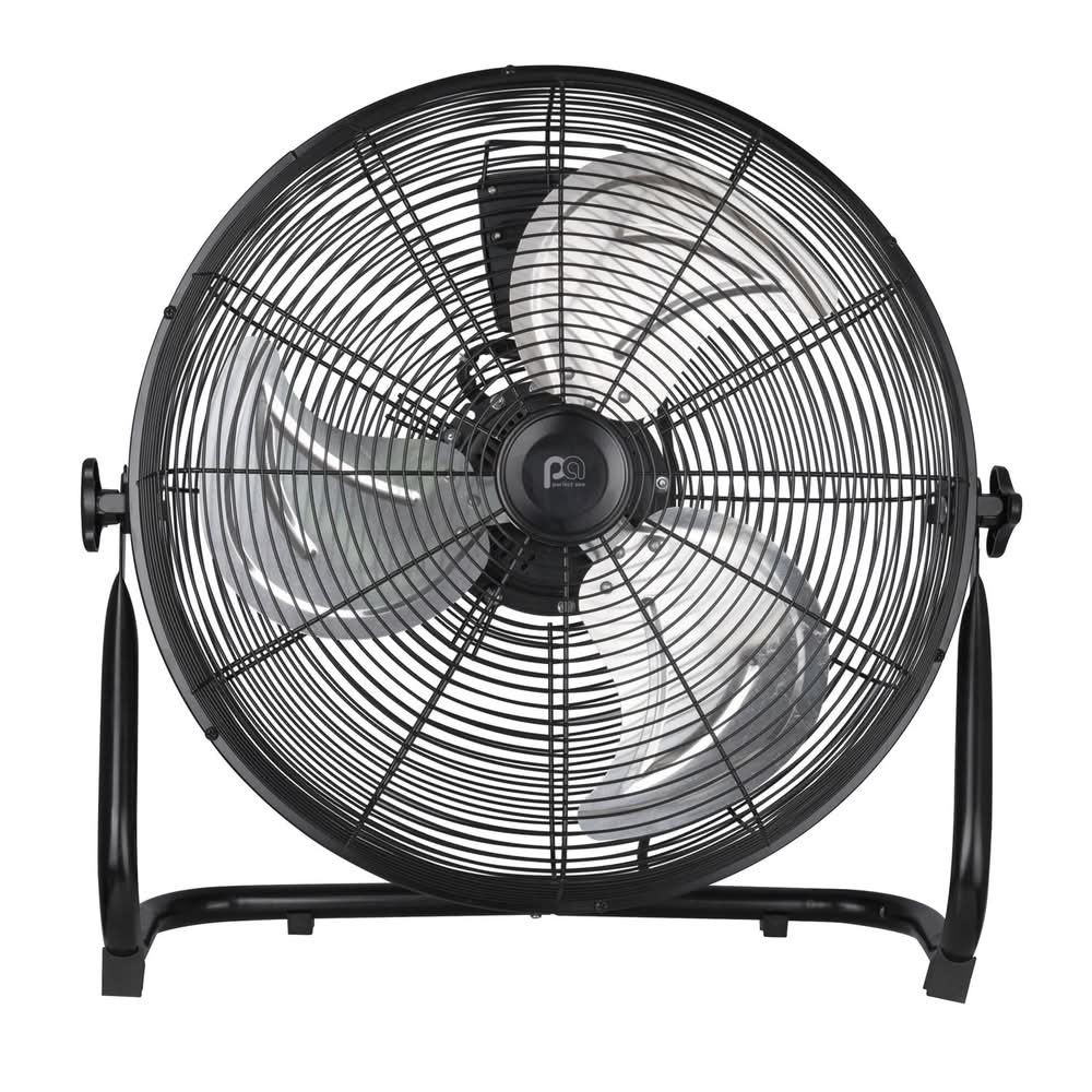Perfect Aire 21.25 In. H X 18 In. D 3 Speed High Velocity Floor Fan