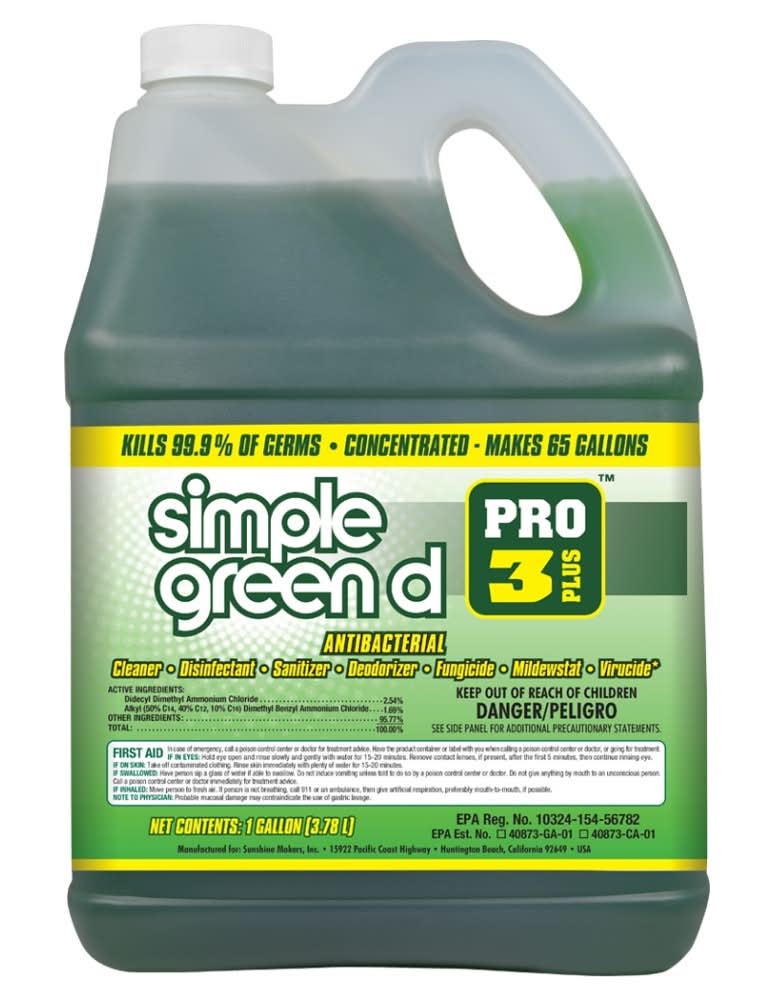 Simple Green D Pro 3 Plus Antibacterial Cleaner (1 GA)