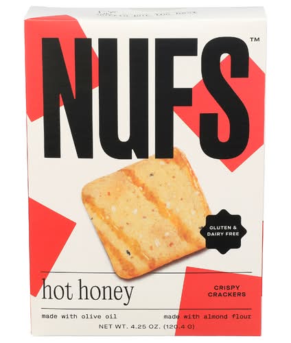Nufs Superfood Hot Honey Crackers